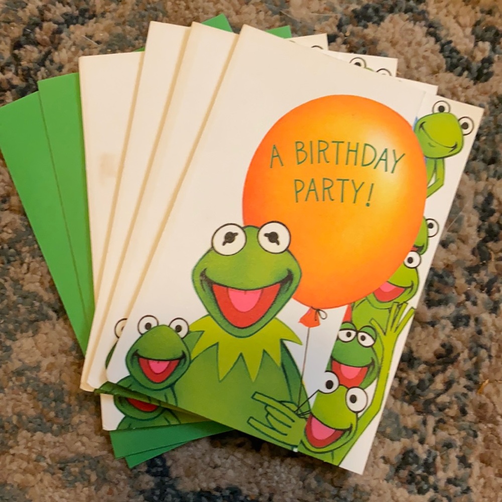 4,1971,Kermit the Frog B-Day invitations